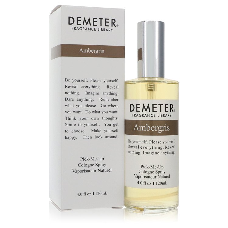 Demeter Ambergris Pick Me Up Cologne Spray 4 oz Pick Me Up Cologne Spray (Unisex) For Men By Demeter