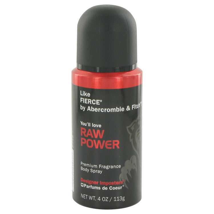Designer Imposters Raw Power 4 oz Body Spray For Men By Parfums De Coeur