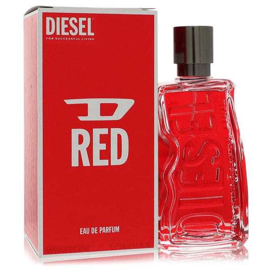 Diesel D Red Eau De Parfum Spray 3.4 oz Eau De Parfum Spray (Unisex) For Men By Diesel