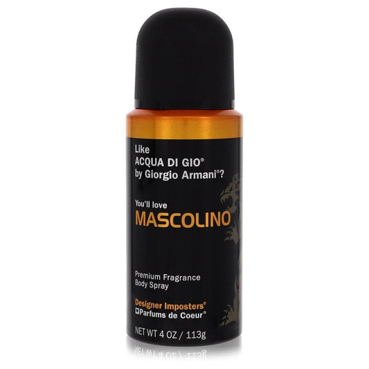 Designer Imposters Mascolino 4 oz Body Spray For Men By Parfums De Coeur