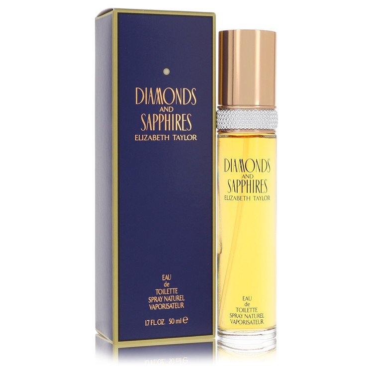 Diamonds & Sapphires 1.7 oz Eau De Toilette Spray For Women By Elizabeth Taylor
