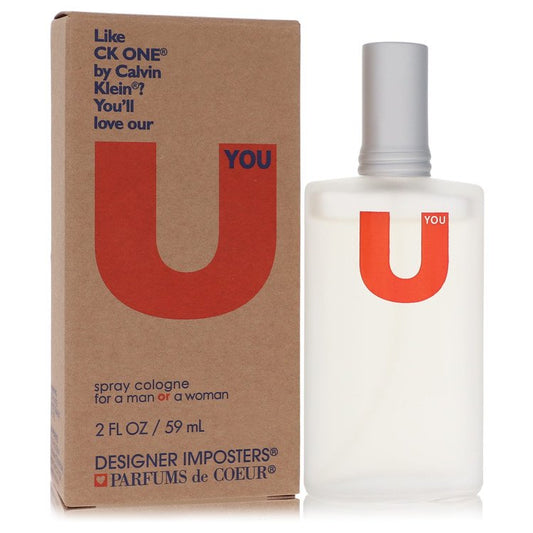 Designer Imposters U You Cologne Spray 2 oz Cologne Spray (Unisex) For Women By Parfums De Coeur