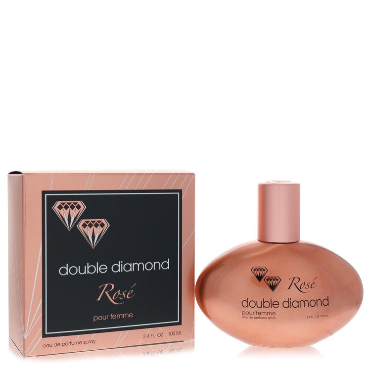Double Diamond Rose Eau De Parfum Spray By Yzy Perfume 3.4 oz Eau De Parfum Spray For Women By Yzy Perfume