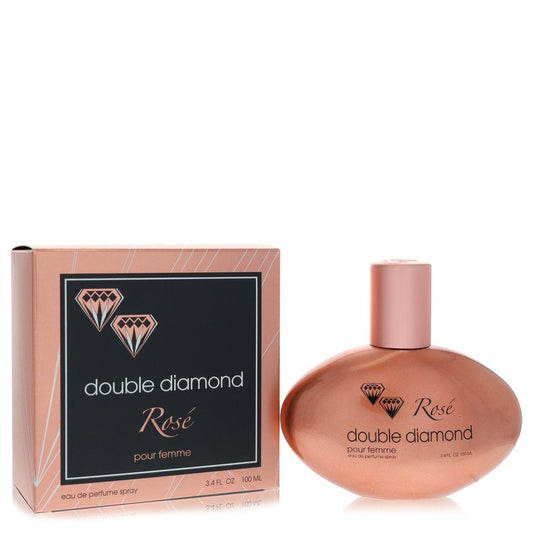 Double Diamond Rose 3.4 oz Eau De Parfum Spray For Women By Yzy Perfume