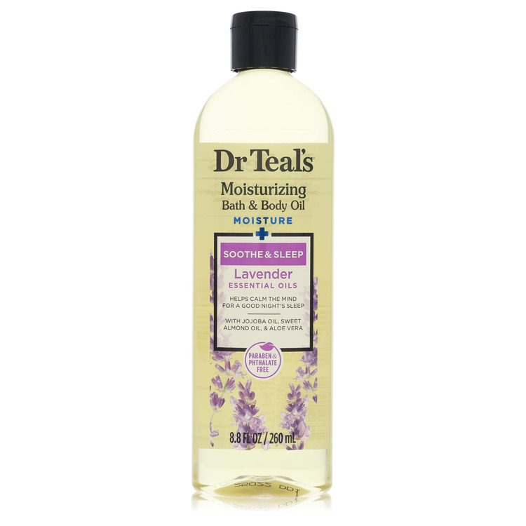 Dr Teal's Bath Oil Sooth & Sleep With Lavender 8.8 oz Pure Epsom Salt Body Oil Sooth & Sleep with Lavender For Women By Dr Teal's