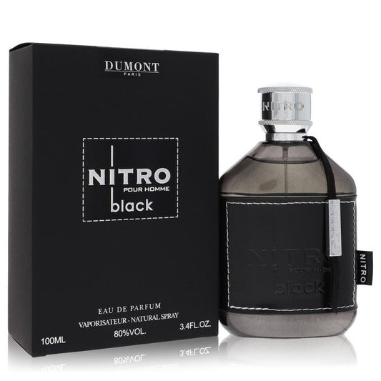 Dumont Nitro Black 3.4 oz Eau De Parfum Spray For Men By Dumont Paris