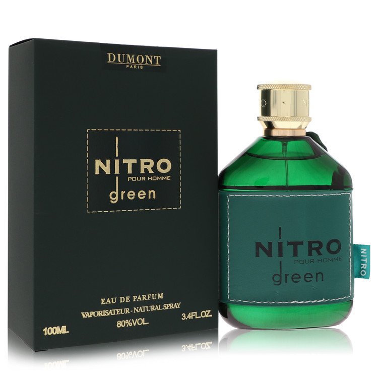 Dumont Nitro Green 3.4 oz Eau De Parfum Spray For Men By Dumont Paris