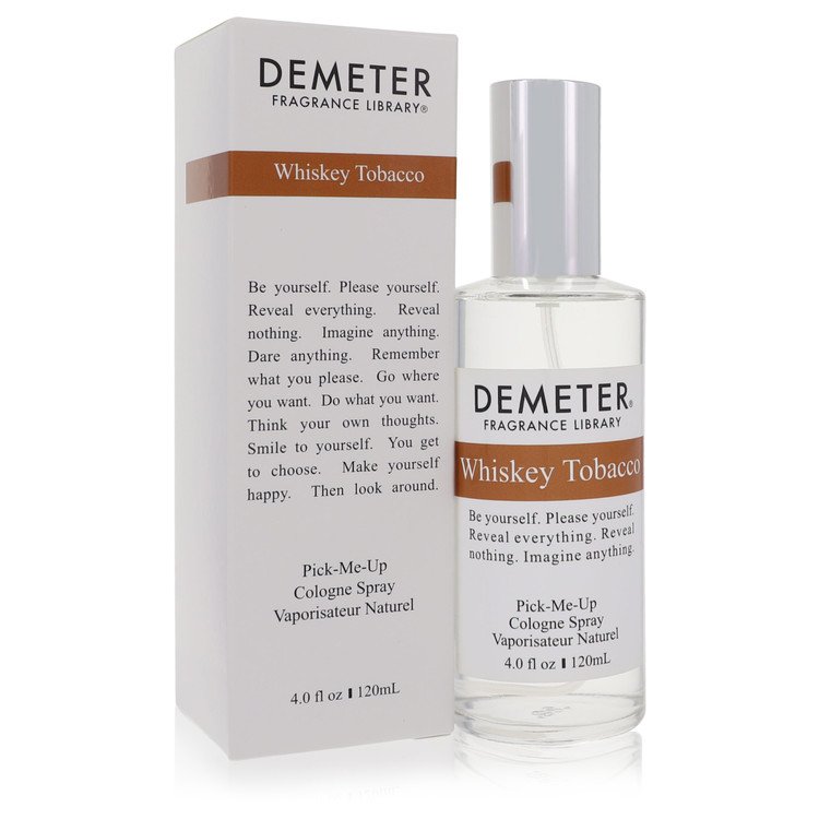Demeter Whiskey Tobacco 4 oz Cologne Spray For Men By Demeter