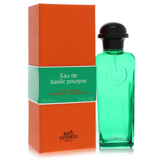 Eau De Basilic Pourpre Eau De Cologne Spray 3.3 oz Eau De Cologne Spray (Unisex) For Men By Hermes