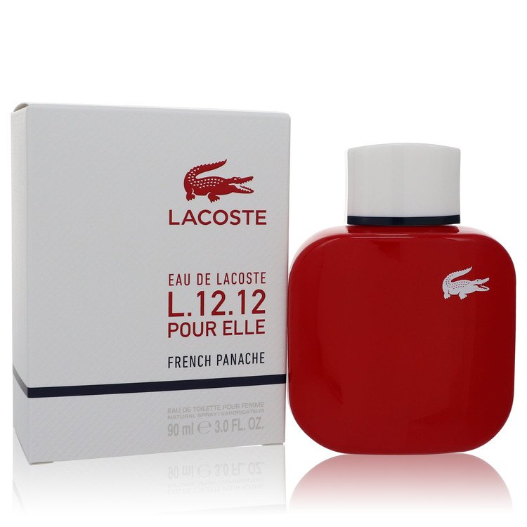 Eau De Lacoste L.12.12 Pour Elle French Panache 3 oz Eau De Toilette Spray For Women By Lacoste