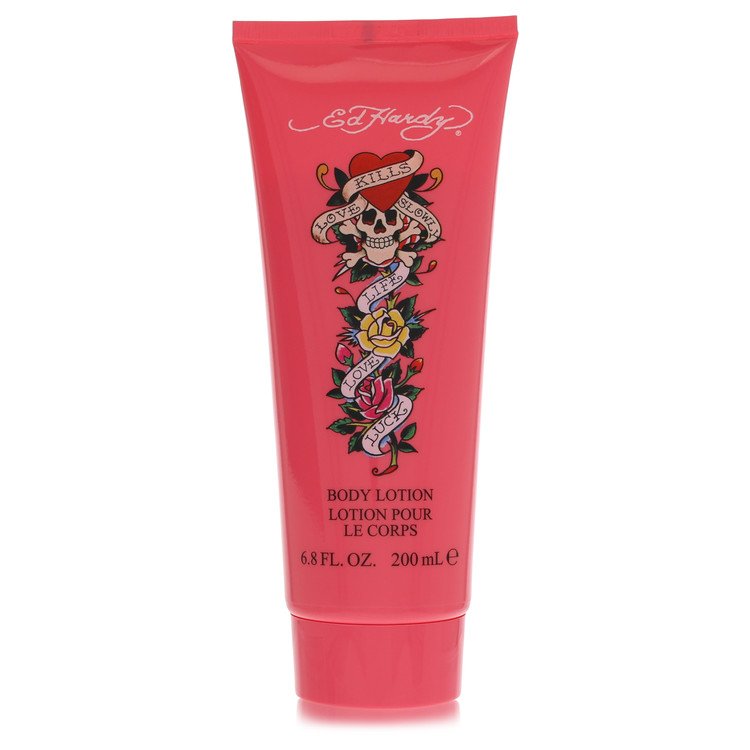 Ed Hardy Body Lotion By Christian Audigier 6.8 oz Body Lotion For Women By Christian Audigier