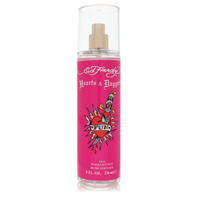 Ed Hardy Hearts & Daggers 8 oz Body Mist For Women By Christian Audigier