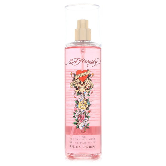 Ed Hardy 8 oz Body Mist For Women By Christian Audigier