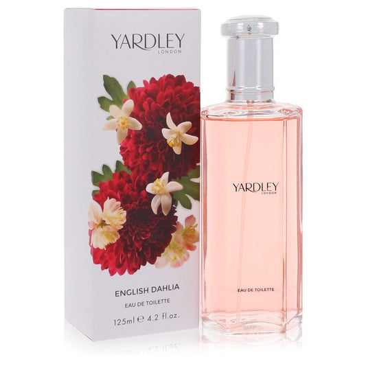 English Dahlia 4.2 oz Eau De Toilette Spray For Women By Yardley London
