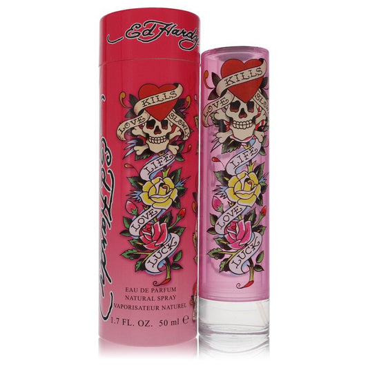 Ed Hardy 1.7 oz Eau De Parfum Spray For Women By Christian Audigier