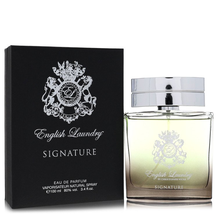 English Laundry Signature Eau De Parfum Spray By English Laundry 3.4 oz Eau De Parfum Spray For Men By English Laundry