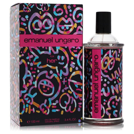Emanuel Ungaro For Her 3.4 oz Eau De Parfum Spray For Women By Ungaro
