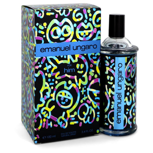 Emanuel Ungaro For Him 3.4 oz Eau De Toilette Spray For Men By Ungaro