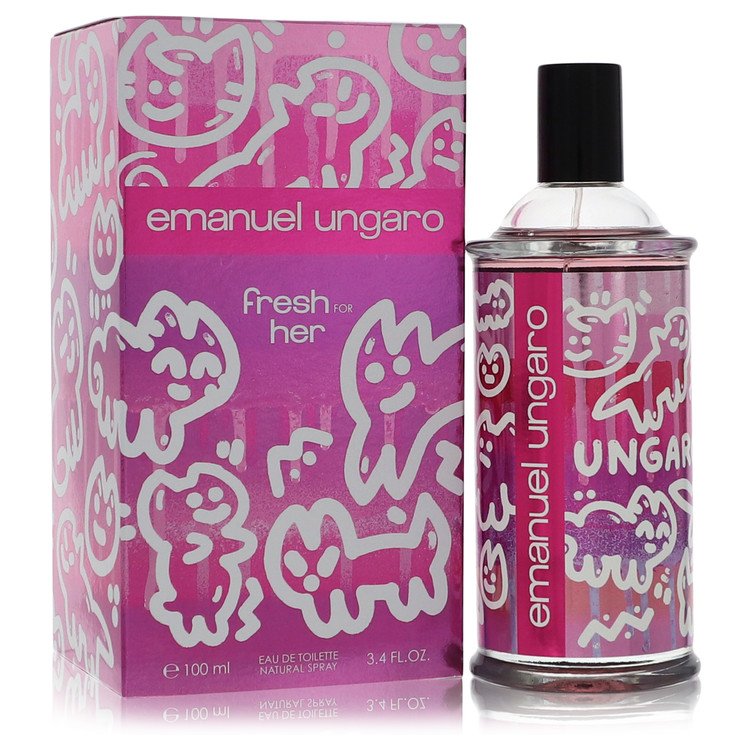 Emanuel Ungaro Fresh For Her 3.4 oz Eau De Toilette Spray For Women By Ungaro