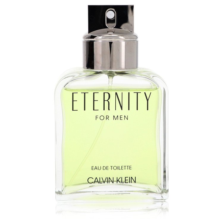Eternity Eau De Toilette Spray 3.4 oz Eau De Toilette Spray (Unboxed) For Men By Calvin Klein
