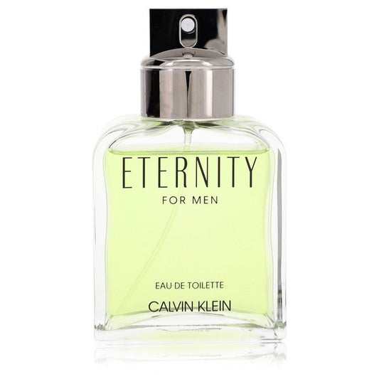 Eternity Eau De Toilette Spray 3.4 oz Eau De Toilette Spray (Unboxed) For Men By Calvin Klein