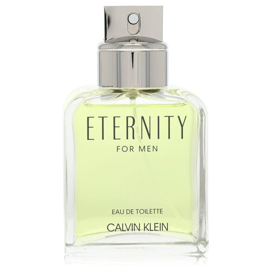 Eternity Eau De Toilette Spray 3.4 oz Eau De Toilette Spray (Tester) For Men By Calvin Klein