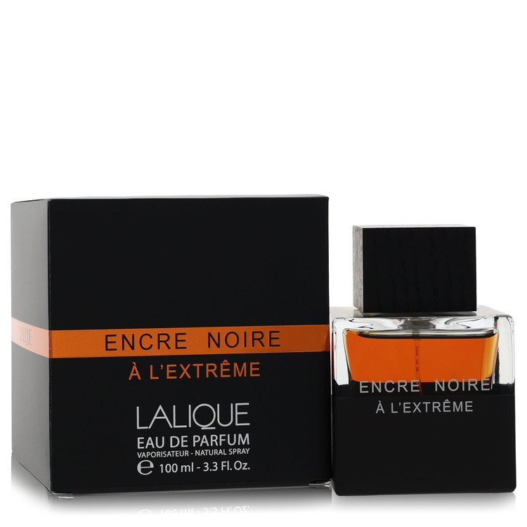Encre Noire A L'extreme Eau De Parfum Spray By Lalique 3.3 oz Eau De Parfum Spray For Men By Lalique