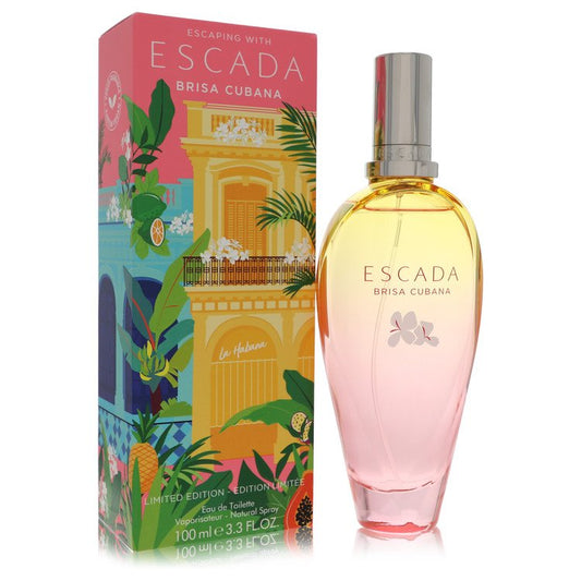 Escada Brisa Cubana 3.3 oz Eau De Toilette Spray For Women By Escada