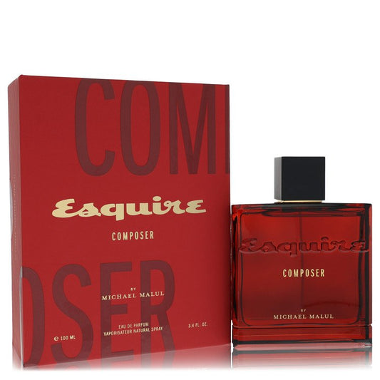 Esquire Composer 3.4 oz Eau De Parfum Spray For Men By Michael Malul