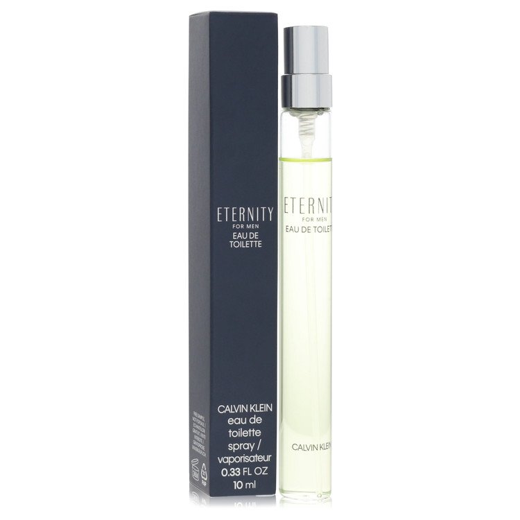 Eternity Mini EDT Spray By Calvin Klein 0.33 oz Mini EDT Spray For Men By Calvin Klein