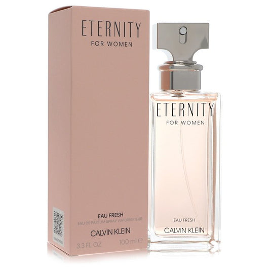 Eternity Eau Fresh 3.4 oz Eau De Parfum Spray For Women By Calvin Klein