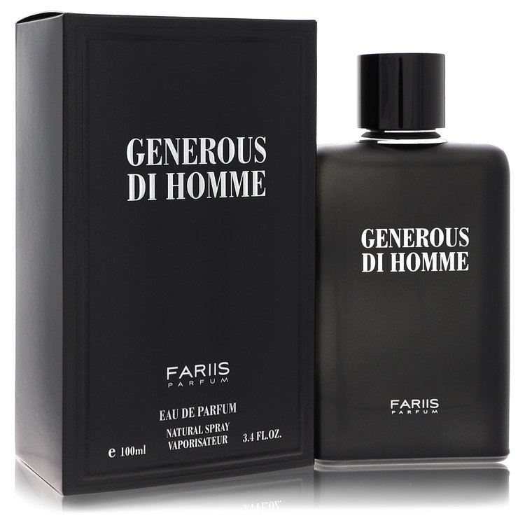 Fariis Generous Di Homme 3.4 oz Eau De Parfum Spray For Men By Fariis Parfum