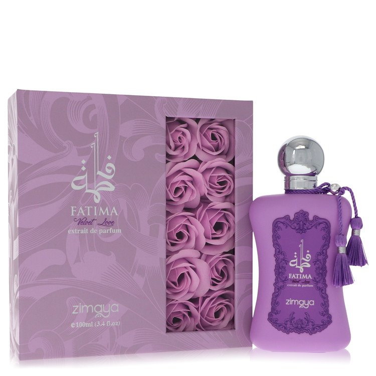 Afnan Fatima Velvet Love 3.4 oz Extrait De Parfum Spray For Women By Afnan