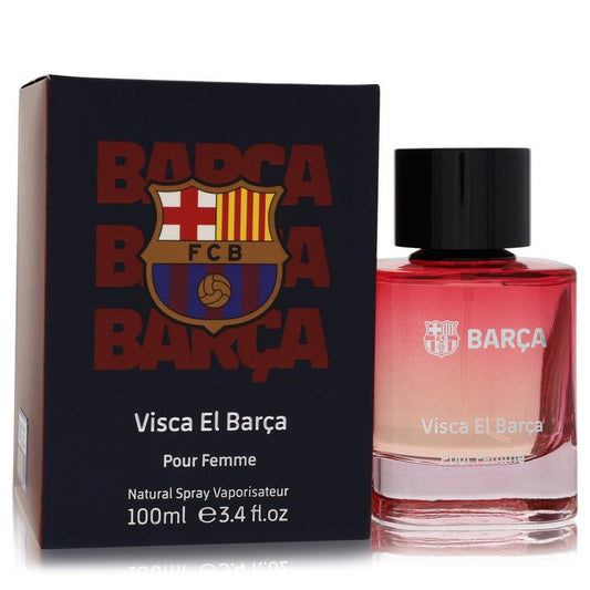 Fcb Barcelona Visca El Barca 3.4 oz Eau De Parfum Spray For Women By My Perfumes
