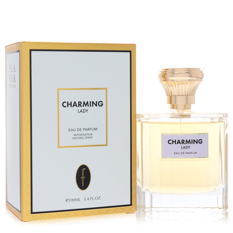 Flavia Charming Lady Eau De Parfum Spray By Flavia 3.4 oz Eau De Parfum Spray For Women By Flavia