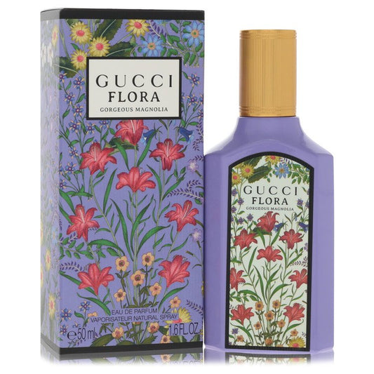 Flora Gorgeous Magnolia 1.6 oz Eau De Parfum Spray For Women By Gucci