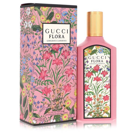 Flora Gorgeous Gardenia 3.4 oz Eau De Parfum Spray For Women By Gucci