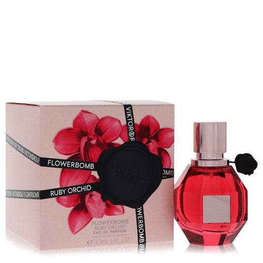 Flowerbomb Ruby Orchid 1 oz Eau De Parfum Spray For Women By Viktor & Rolf