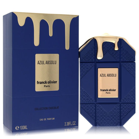 Franck Olivier Azul Absolu 3.38 oz Eau De Parfum Spray For Men By Franck Olivier