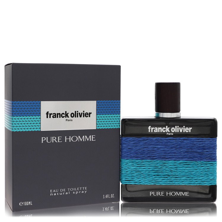 Franck Olivier Pure Homme 3.4 oz Eau De Toilette Spray For Men By Franck Olivier