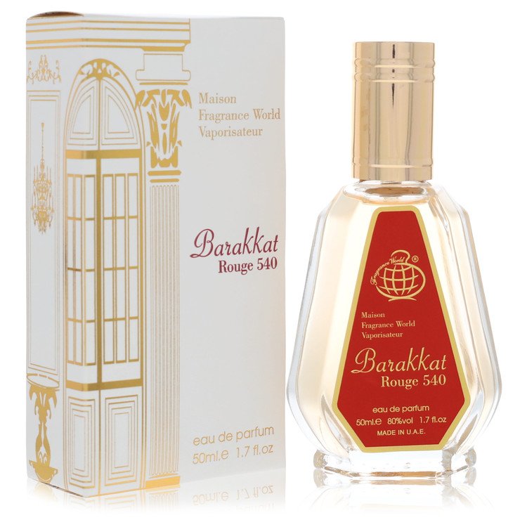 Fragrance World Barakkat Rouge 540 Eau De Parfum Spray 1.7 oz Eau De Parfum Spray (Unisex) For Women By Fragrance World