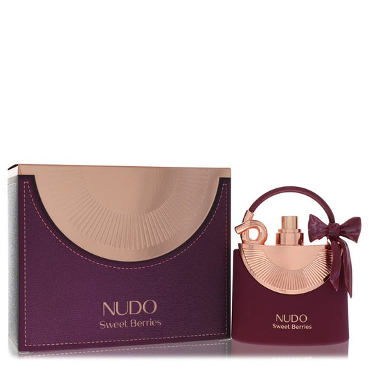 Fragrance World Nudo Sweet Berries Eau De Parfum Spray 3.4 oz Eau De Parfum Spray (Unisex) For Women By Fragrance World