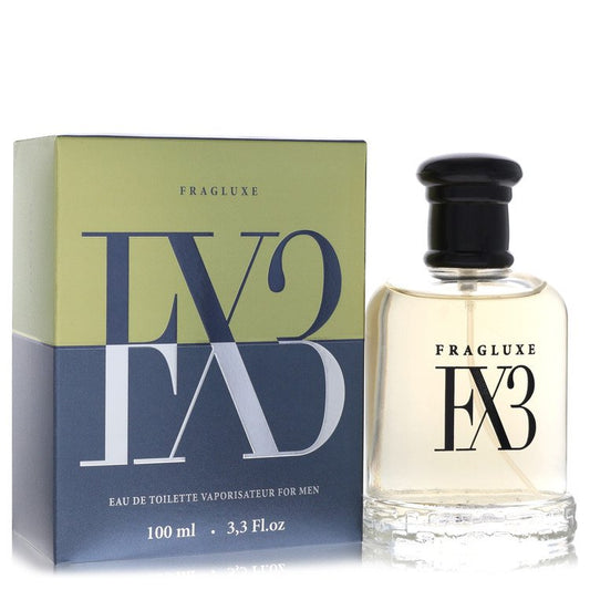 Fragluxe Fx3 3.3 oz Eau De Toilette Spray For Men By Fragluxe
