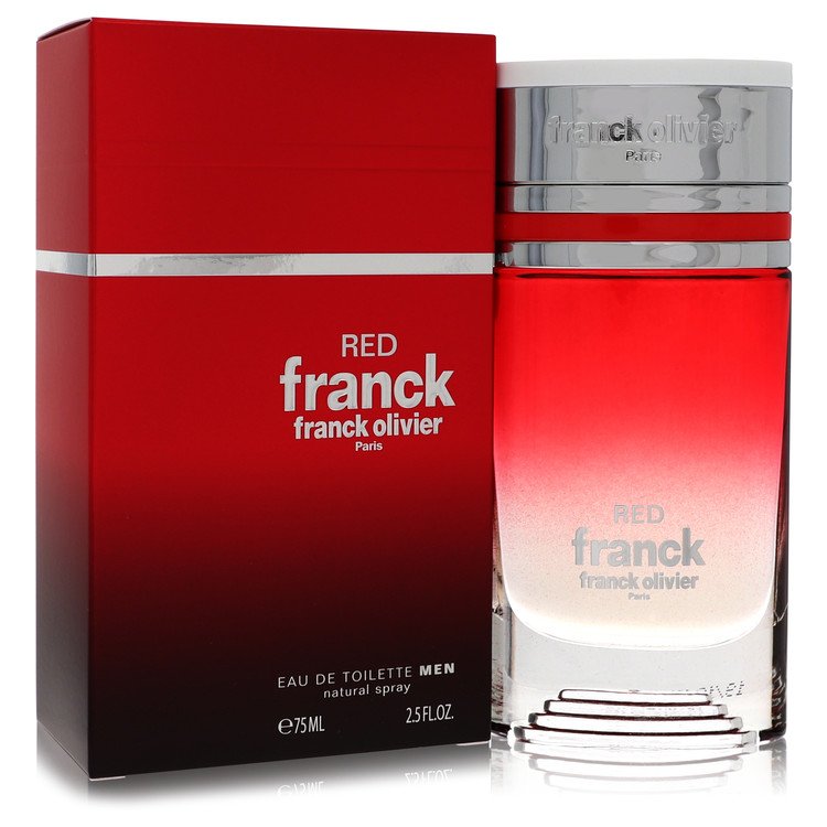 Franck Olivier Red Franck 2.5 oz Eau De Toilette Spray For Men By Franck Olivier