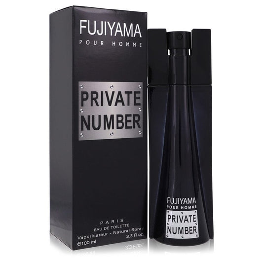 Fujiyama Private Number 3.3 oz Eau De Toilette Spray For Men By Succes De Paris