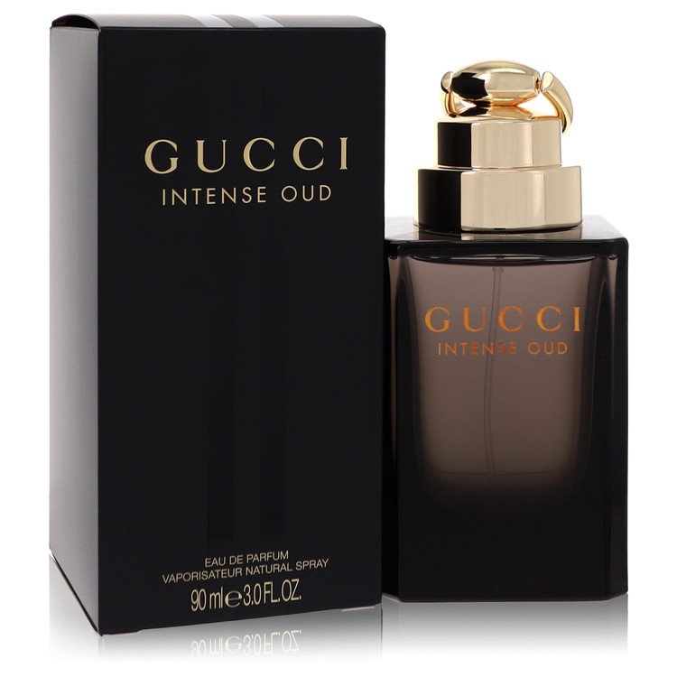 Gucci Intense Oud Eau De Parfum Spray 3 oz Eau De Parfum Spray (Unisex) For Men By Gucci