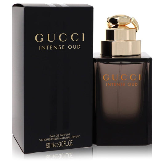 Gucci Intense Oud Eau De Parfum Spray 3 oz Eau De Parfum Spray (Unisex) For Men By Gucci