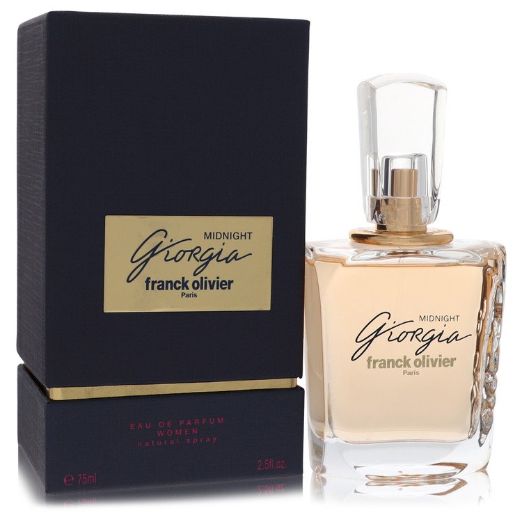 Giorgia Midnight 2.5 oz Eau De Parfum Spray For Women By Franck Olivier
