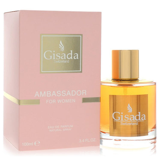 Gisada Ambassador 3.4 oz Eau De Parfum Spray For Women By Gisada