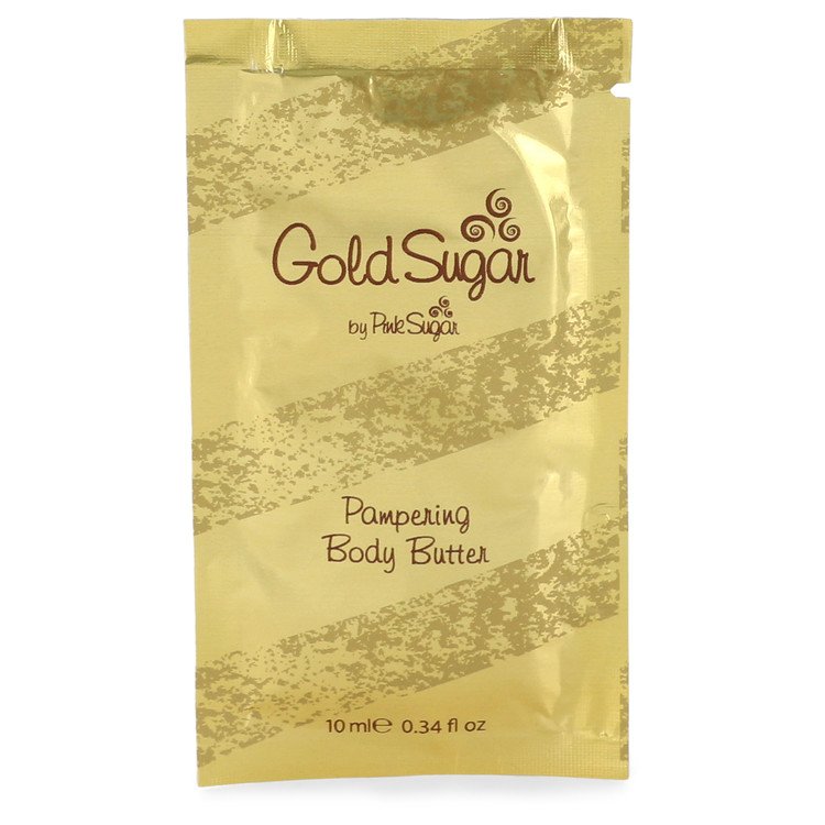 Gold Sugar Body Butter Pouch By Aquolina 0.34 oz Body Butter Pouch For Women By Aquolina